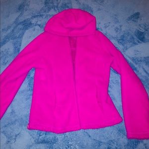 Purple soft coat (no zipper)